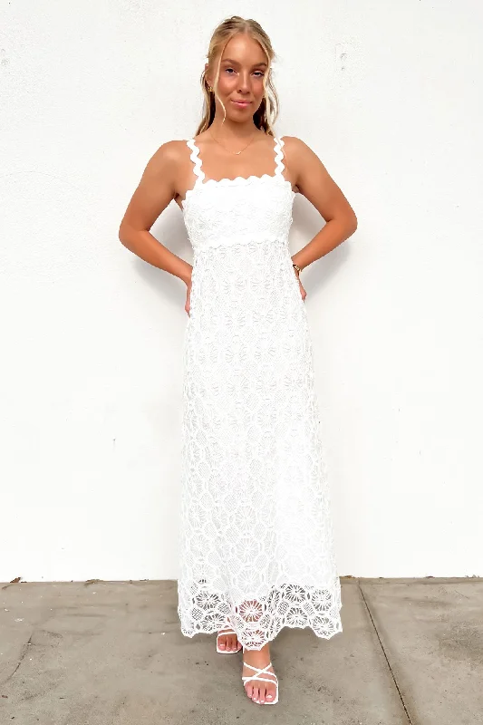 Daxton Maxi Dress White