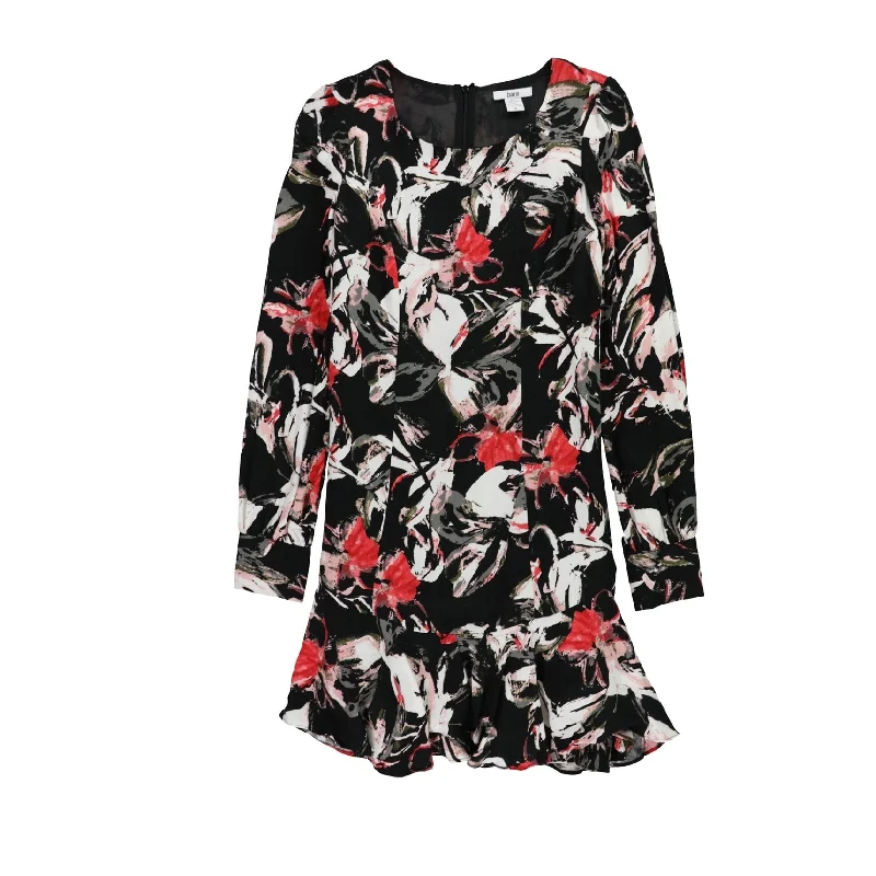 Bar Iii Womens Party Floral Mini Dress