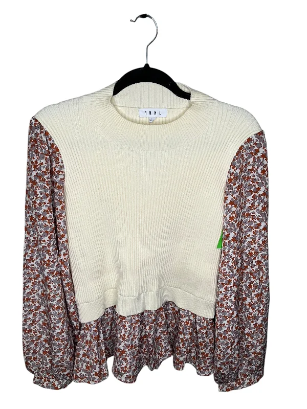 Top Long Sleeve By Thml In Floral Print, Size: L