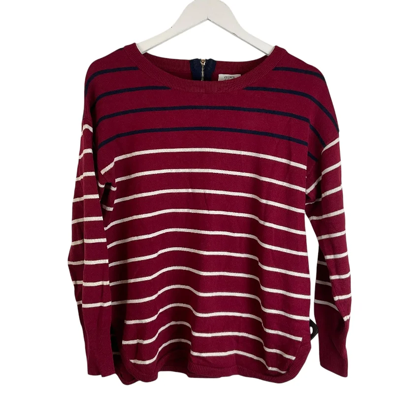 Top Long Sleeve By Crown And Ivy In Red, Size: M