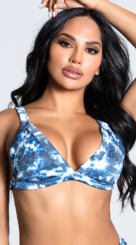 Yandy Dye Hard For Love Triangle Bikini Top