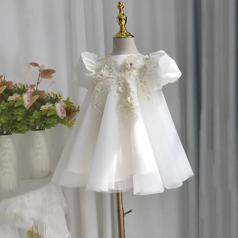 Baby Birthday Dress Flower Girl Wedding Princess Dress