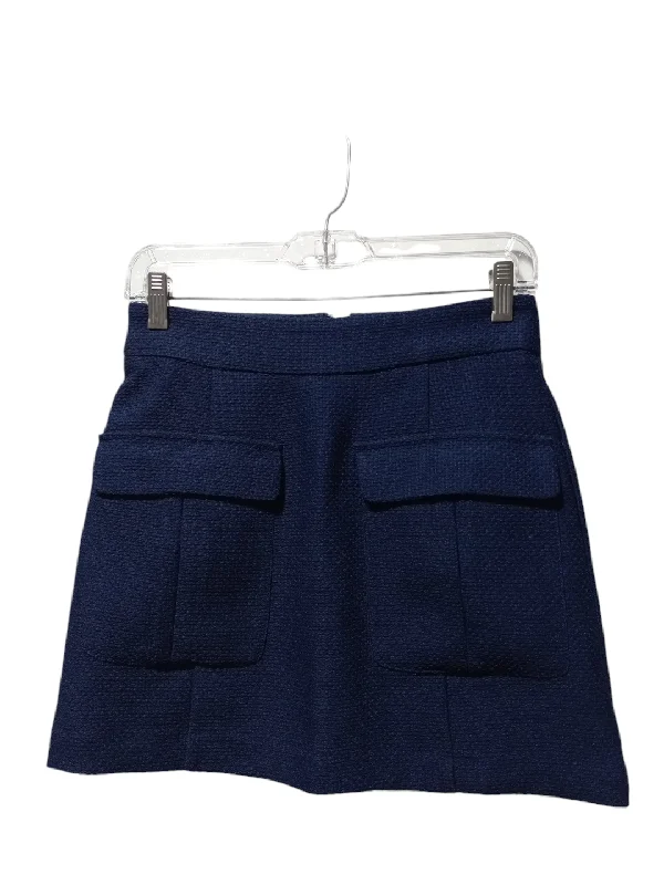 Skirt Mini & Short By Forever 21 In Blue, Size: Xs