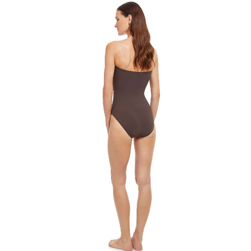 Onyx Bandeau One Piece