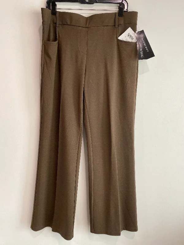 Pants Dress By 89th And Madison In Brown, Size: Xl