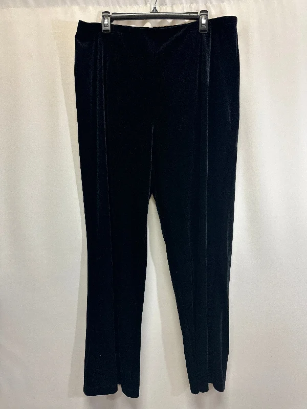 Pants Lounge By Chicos In Black, Size: Xl