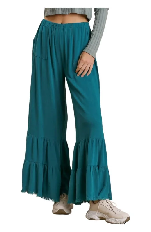 Saylor Pants In Teal