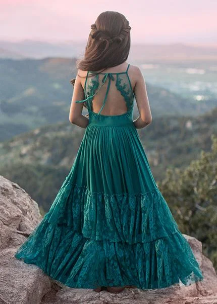 Catrin Dress in Teal