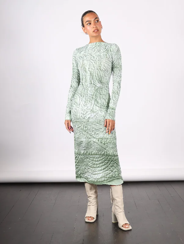 Midi Dress in Iguana by MM6 Maison Margiela