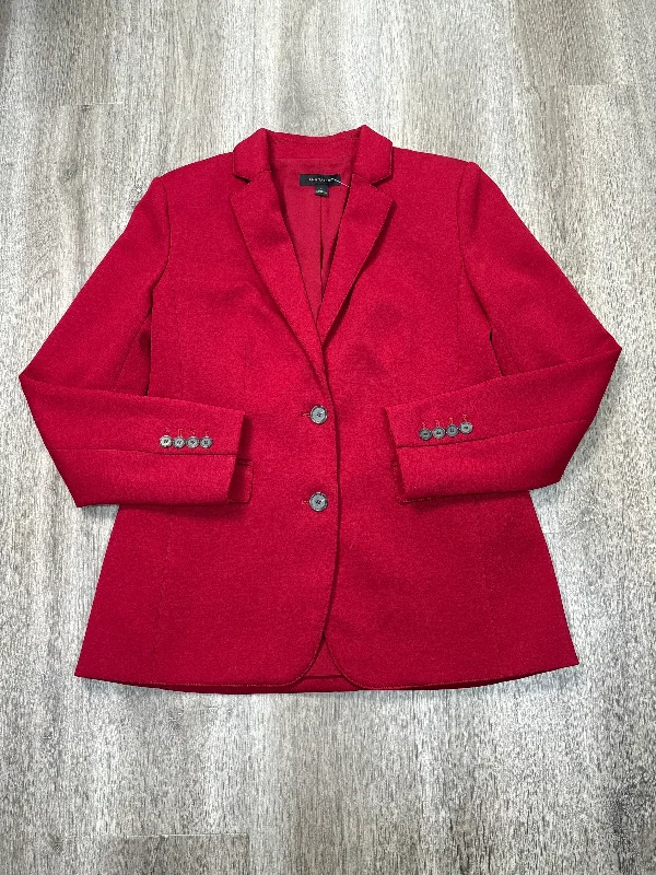 Blazer By Ann Taylor In Red, Size: Xs