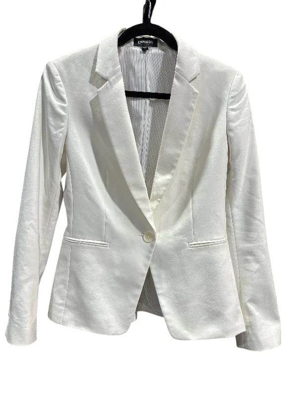 Blazer By Express In White, Size: 8