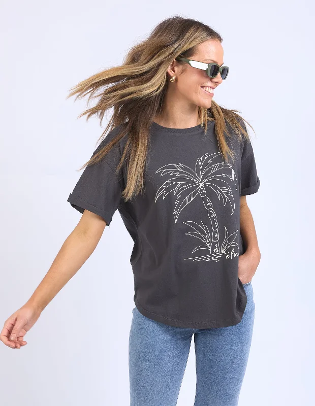 Elm Easy Breezy Tee Charcoal