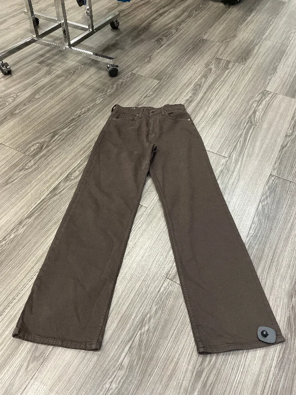 Jeans Boyfriend By Arizona In Brown, Size: 6